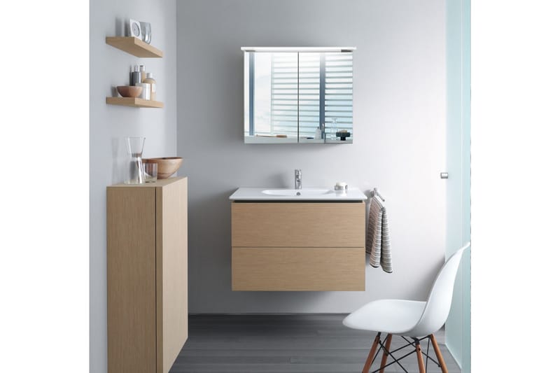 Speilskap Bathlife Glänsa 800 - Hvit - Speilskap