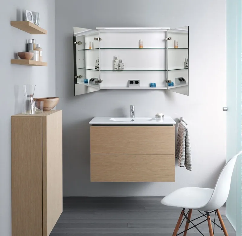 Speilskap Bathlife Glänsa 800 - Oppbevaring - Oppbevaring til baderom - Speilskap