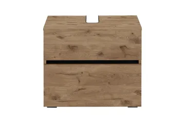 Tvättställsskåp & kommod Loft24 Tvättställsskåp Loft24 Wisla Brun1 - Oppbevaring - Oppbevaring til baderom - Servantskap & kommode