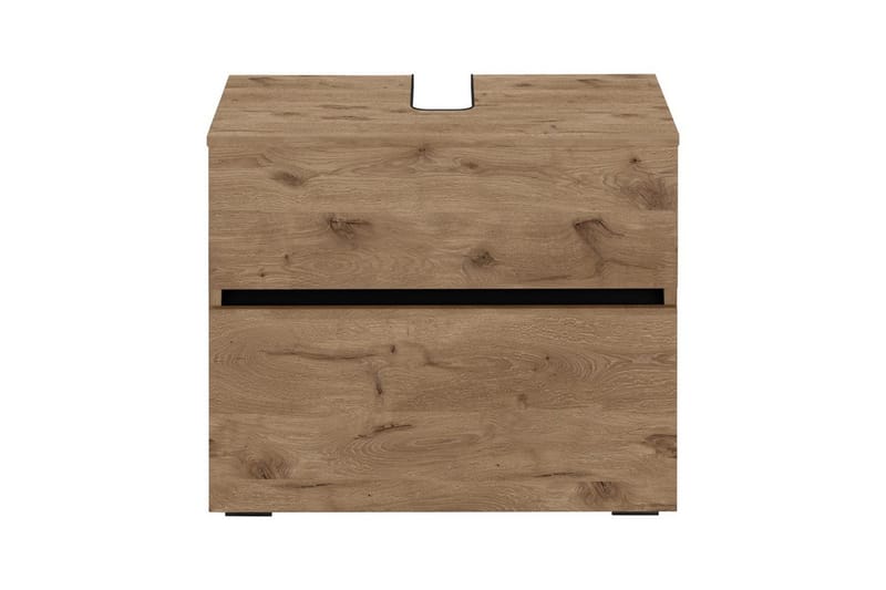 Tvättställsskåp & kommod Loft24 Tvättställsskåp Loft24 Wisla Brun1 - Oppbevaring - Oppbevaring til baderom - Servantskap & kommode