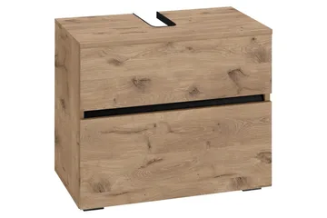 Tvättställsskåp & kommod Loft24 Tvättställsskåp Loft24 Wisla Brun1 - Oppbevaring - Oppbevaring til baderom - Servantskap & kommode