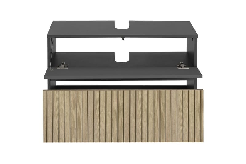 Tvättställsskåp & kommod Loft24 Tvättställsskåp Loft24 Wisla Natur - Oppbevaring - Oppbevaring til baderom - Servantskap & kommode