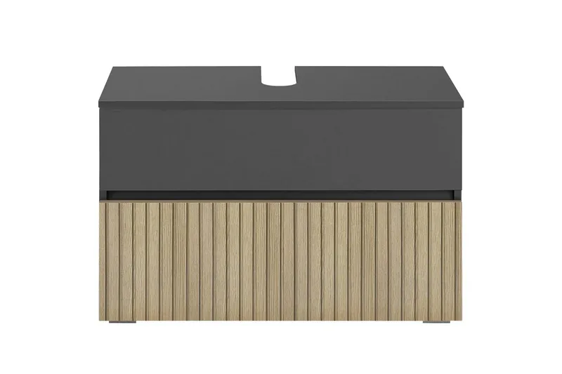 Tvättställsskåp & kommod Loft24 Tvättställsskåp Loft24 Wisla Natur - Oppbevaring - Oppbevaring til baderom - Servantskap & kommode