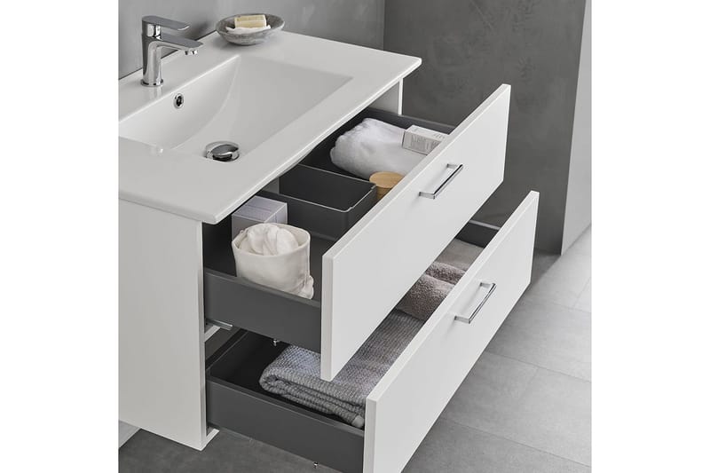 Tvättställsskåp Bathlife 81x57 cm - Oppbevaring - Oppbevaring til baderom - Servantskap & kommode