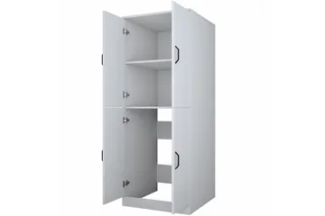 Vaskemaskinskap Ostwerwaltia Hvit - Hvit - Oppbevaring - Oppbevaring til baderom - Veggskap & høyskap