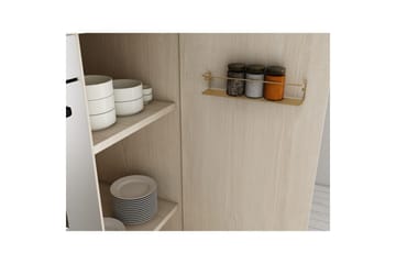 Vegghylle Moren Makyaj Rafi Gull - Gull - Oppbevaring - Oppbevaring til baderom - Baderomshyller