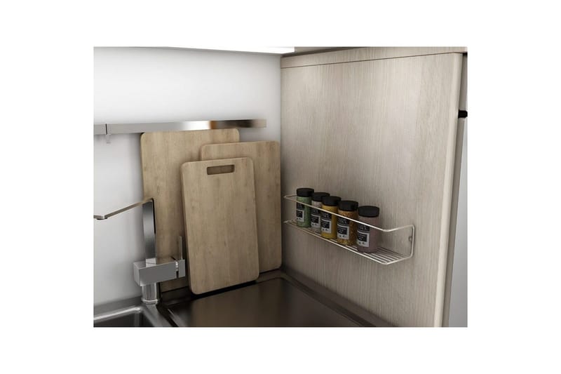 Vegghylle Moren Makyaj Rafi Krom - Krom - Oppbevaring - Oppbevaring til baderom - Baderomshyller