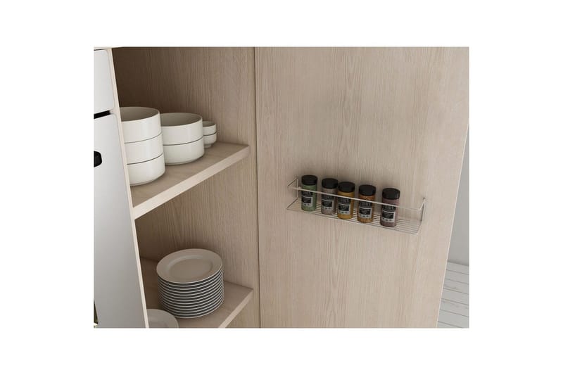 Vegghylle Moren Makyaj Rafi Krom - Krom - Oppbevaring - Oppbevaring til baderom - Baderomshyller