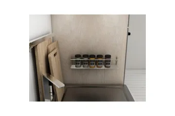 Vegghylle Moren Makyaj Rafi Krom - Krom - Oppbevaring - Oppbevaring til baderom - Baderomshyller