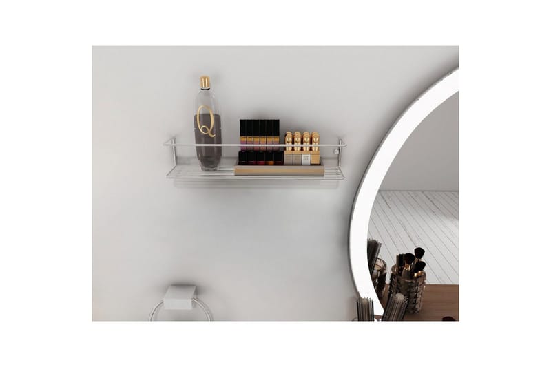 Vegghylle Moren Makyaj Rafi Krom - Krom - Oppbevaring - Oppbevaring til baderom - Baderomshyller