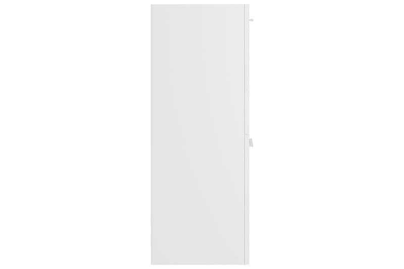 Baderomsskap hvit 30x30x80 cm sponplate - Hvit - Veggskap & høyskap - Baderomsskap
