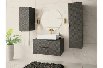 Glenndale Väggskåp 35x35 cm Concept 55 Grey - Oppbevaring - Oppbevaring til baderom - Veggskap & høyskap