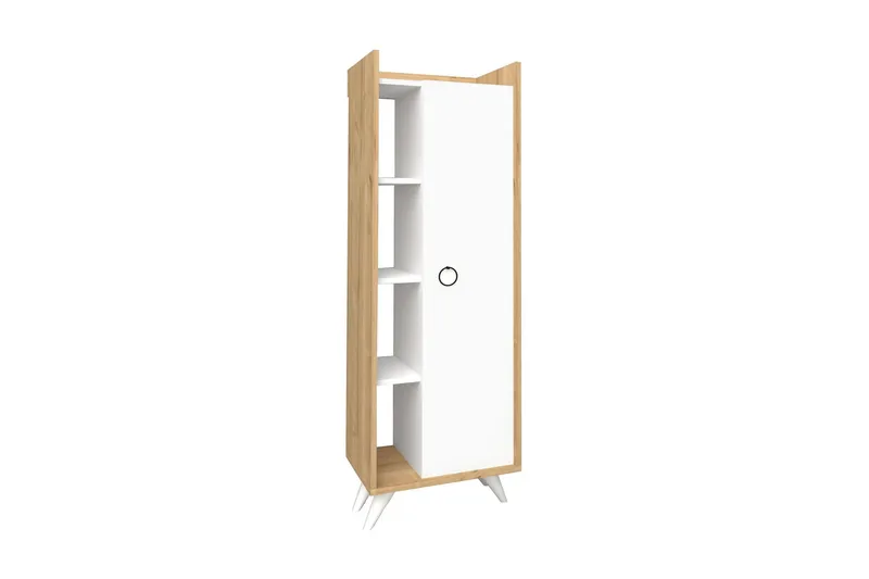 Multi Purpose Cabinet Eik|Hvit, Natur / Hvit