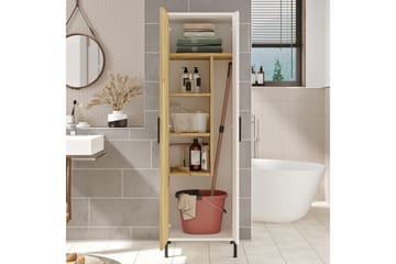 Rinorea Oppbevaringsskap 50,4x165 cm - Brun - Oppbevaring - Oppbevaring til baderom - Veggskap & høyskap