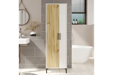 Rinorea Oppbevaringsskap 50,4x165 cm - Brun - Oppbevaring - Oppbevaring til baderom - Veggskap & høyskap