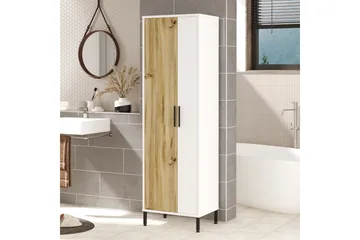 Rinorea Oppbevaringsskap 50,4x165 cm - Brun - Oppbevaring - Oppbevaring til baderom - Veggskap & høyskap