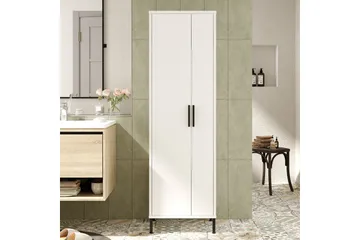 Rinorea Oppbevaringsskap 50,4x165 cm - Hvit - Oppbevaring - Oppbevaring til baderom - Veggskap & høyskap