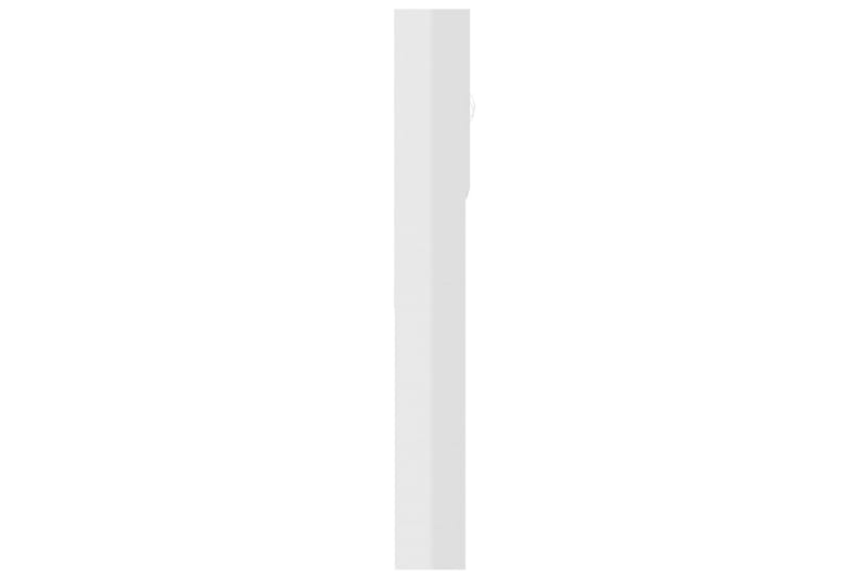 Vaskemaskinskap høyglans hvit 64x25,5x190 cm - Veggskap & høyskap - Baderomsskap