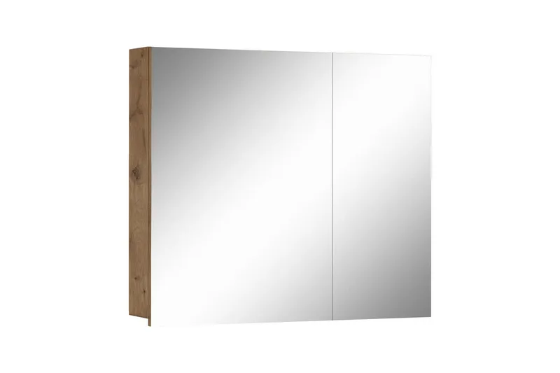 Veggskap med speil Loft24 Wisla veggskap med speil 80x70 cm