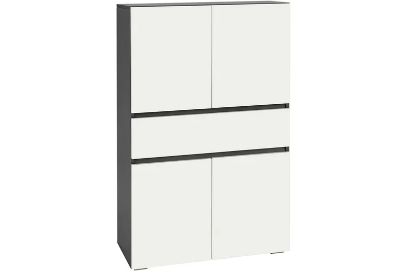 Wisla Høyskap til Bad 130x76x35 cm, Grå