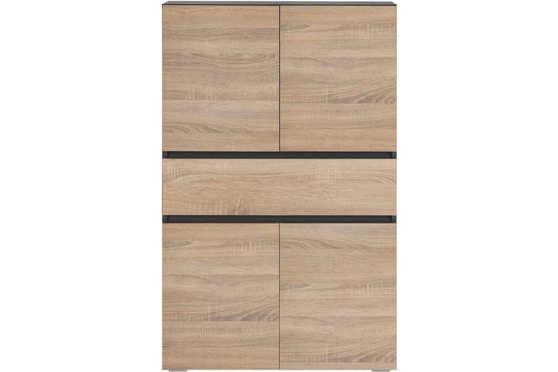 Wisla Høyskap til Bad 130x76x35 cm - Grå - Oppbevaring - Oppbevaring til baderom - Veggskap & høyskap