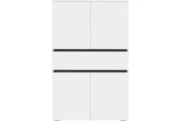 Wisla Høyskap til Bad 130x76x35 cm - Hvit - Oppbevaring - Oppbevaring til baderom - Veggskap & høyskap