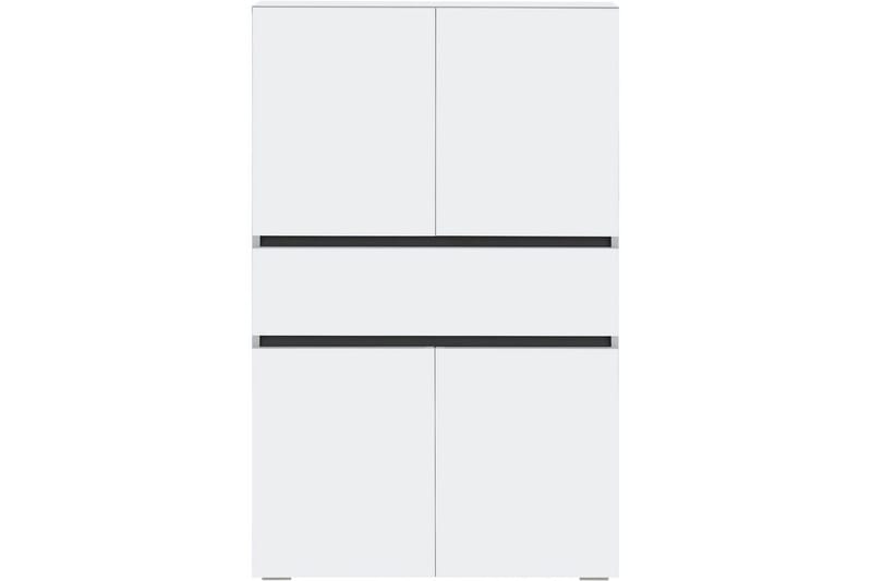 Wisla Høyskap til Bad 130x76x35 cm - Hvit - Oppbevaring - Oppbevaring til baderom - Veggskap & høyskap