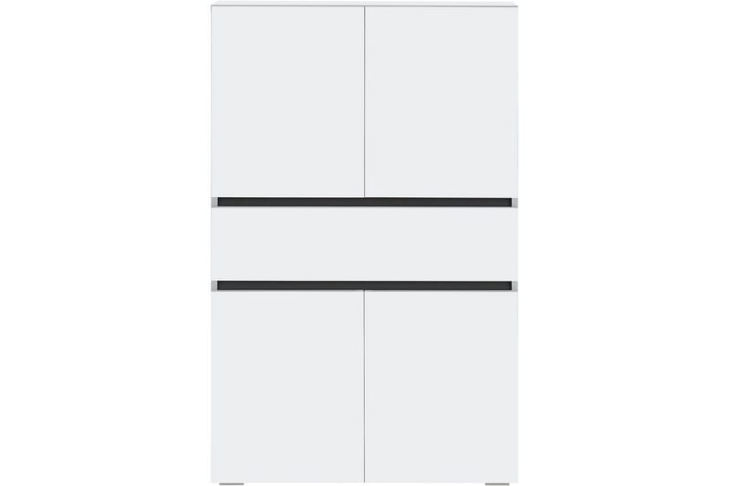 Wisla Høyskap til Bad 130x76x35 cm - Hvit - Oppbevaring - Oppbevaring til baderom - Veggskap & høyskap