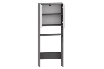 Wisla Høyskap til Bad 180x68x37 cm - Hvit - Oppbevaring - Oppbevaring til baderom - Veggskap & høyskap