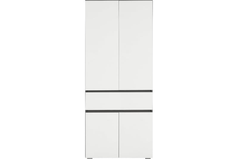 Wisla Høyskap til Bad 180x76x37 cm - Hvit - Oppbevaring - Oppbevaring til baderom - Veggskap & høyskap