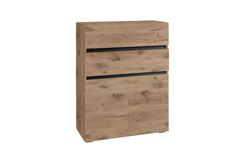 Wisla Høyskap til Bad 98x76x35 cm, Natur