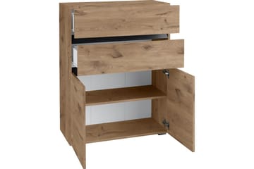 Wisla Høyskap til Bad 98x76x35 cm - Natur - Oppbevaring - Oppbevaring til baderom - Veggskap & høyskap