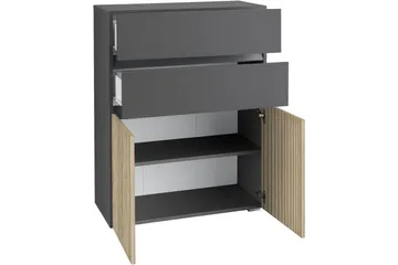 Wisla Høyskap til Bad 98x76x35 cm - Natur - Oppbevaring - Oppbevaring til baderom - Veggskap & høyskap