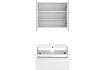 Wisla Komplett møbelpakke - Hvit - Oppbevaring - Oppbevaring til baderom - Komplette møbelpakker