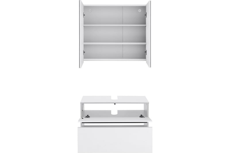 Wisla Komplett møbelpakke - Hvit - Oppbevaring - Oppbevaring til baderom - Komplette møbelpakker
