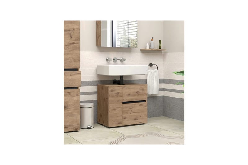 Wisla Servantskap 60 cm - Natur - Oppbevaring - Oppbevaring til baderom - Servantskap & kommode