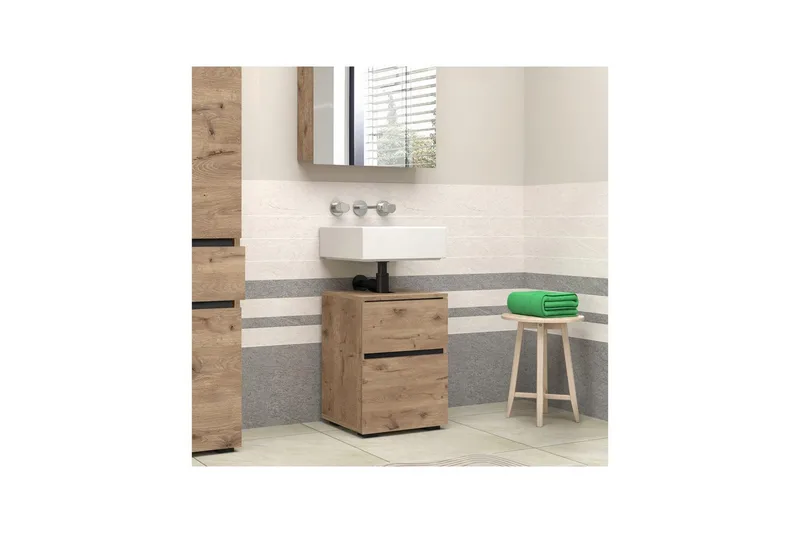 Wisla Vaskeskap 40 cm - Natur - Oppbevaring - Oppbevaring til baderom - Servantskap & kommode