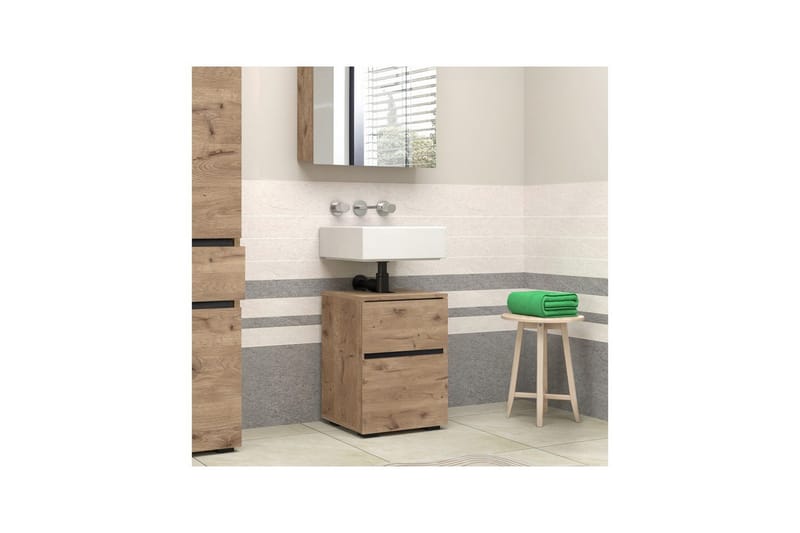 Wisla Vaskeskap 40 cm - Natur - Oppbevaring - Oppbevaring til baderom - Servantskap & kommode
