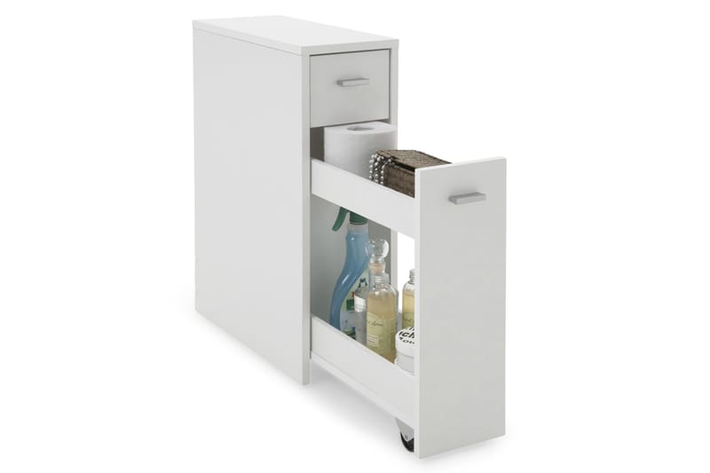Zerlina Baderomsoppbevaring 20 - Hvit - Oppbevaring - Oppbevaring til baderom