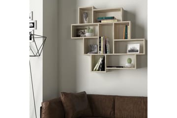 Øvrige hyller NO_BRAND Parola Vegghylle 115,5 cm Beige - Oppbevaring - Hylle