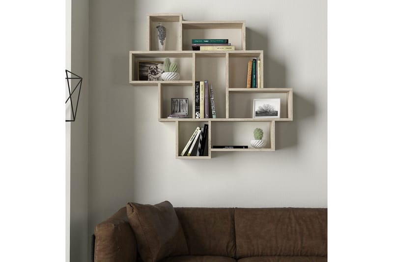 Øvrige hyller Parola Vegghylle 115,5 cm Beige - Oppbevaring - Hylle