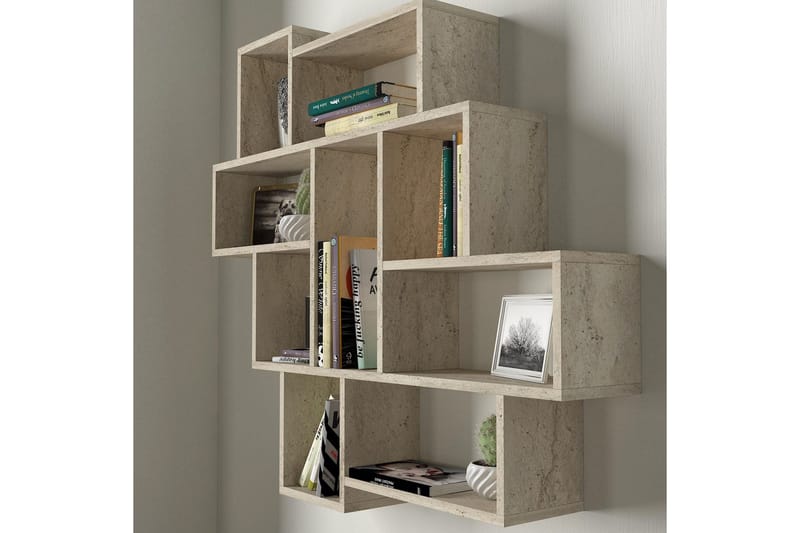 Øvrige hyller Parola Vegghylle 115,5 cm Beige - Oppbevaring - Hylle