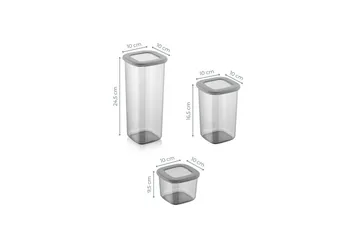 Kazuyasu Oppbevaringskrukke - Antrasitt - Oppbevaring - Oppbevaring til småting - Oppbevaringsboks