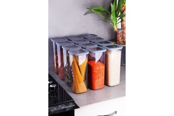 Kazuyasu Oppbevaringskrukke - Grå - Oppbevaring - Oppbevaring til småting - Oppbevaringsboks