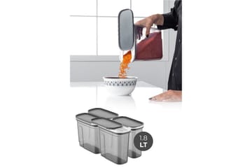 Kiyoaki Oppbevaringskrukke - Antrasitt - Oppbevaring - Oppbevaring til småting - Oppbevaringsboks