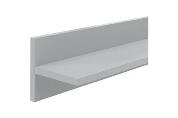 Alby Vegghylle 100x14 cm - Grå - Oppbevaring - Oppbevaring til småting - Vegghengt oppbevaring