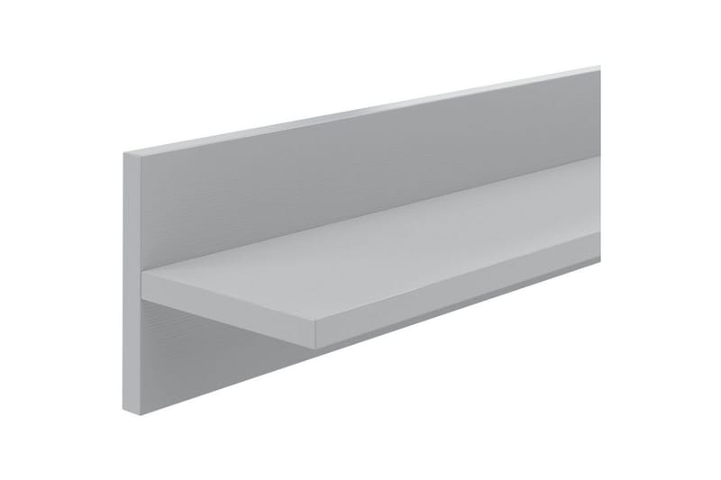 Alby Vegghylle 100x14 cm - Grå - Oppbevaring - Oppbevaring til småting - Vegghengt oppbevaring