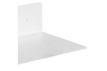 Belleuve Vegghylle 50 cm - Hvit - Oppbevaring - Hylle