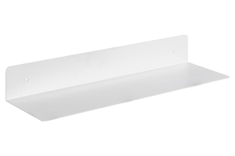Belleuve Vegghylle 50 cm - Hvit - Oppbevaring - Oppbevaring til småting - Vegghengt oppbevaring