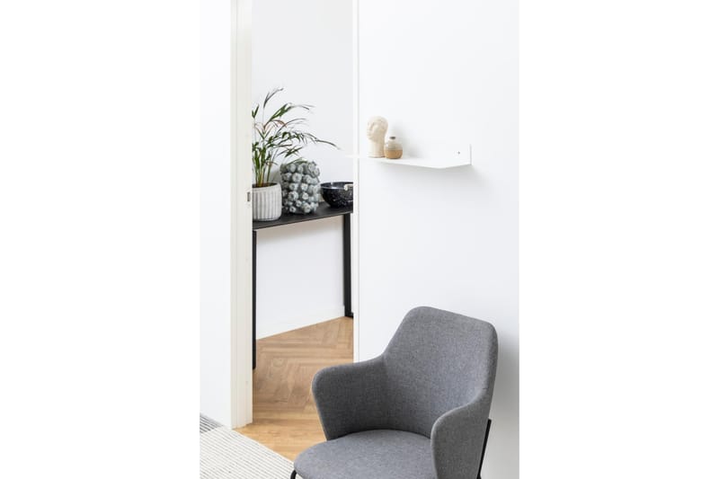 Belleuve Vegghylle 50 cm - Hvit - Oppbevaring - Oppbevaring til småting - Vegghengt oppbevaring